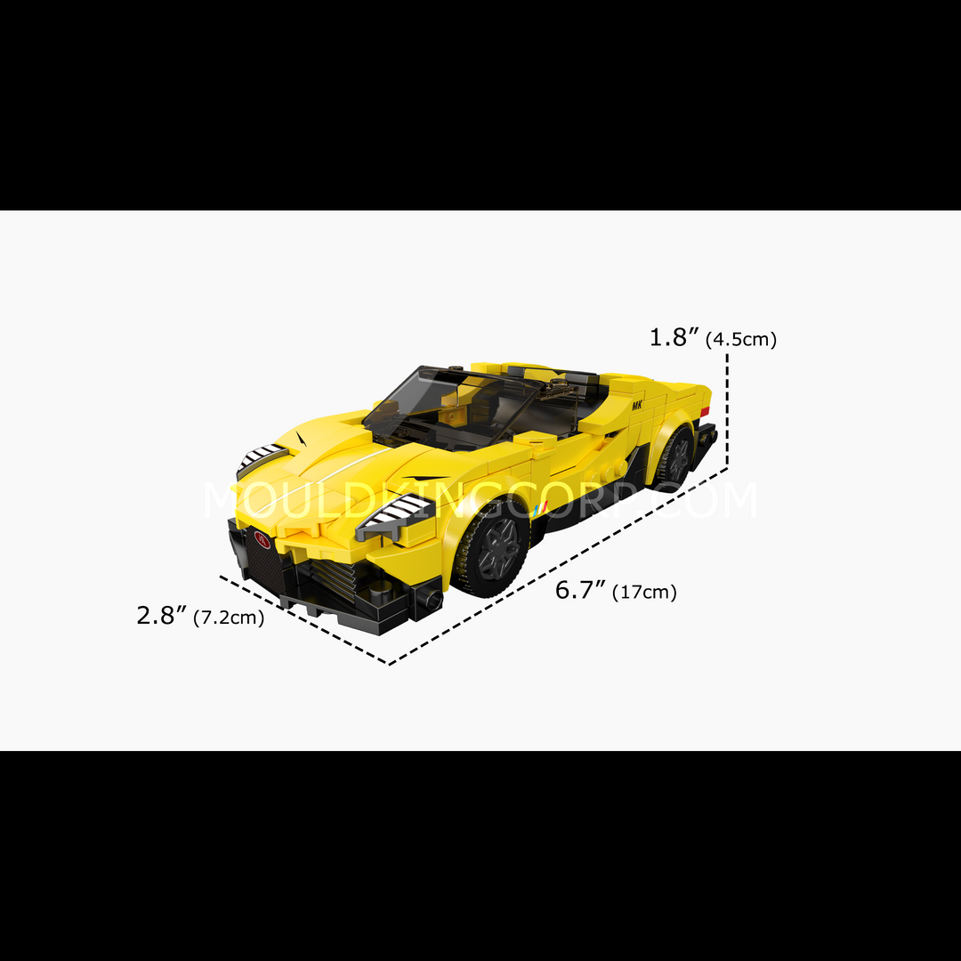 Mould King 27117 W16 Mistral Supercar Building Set | 376 Pcs