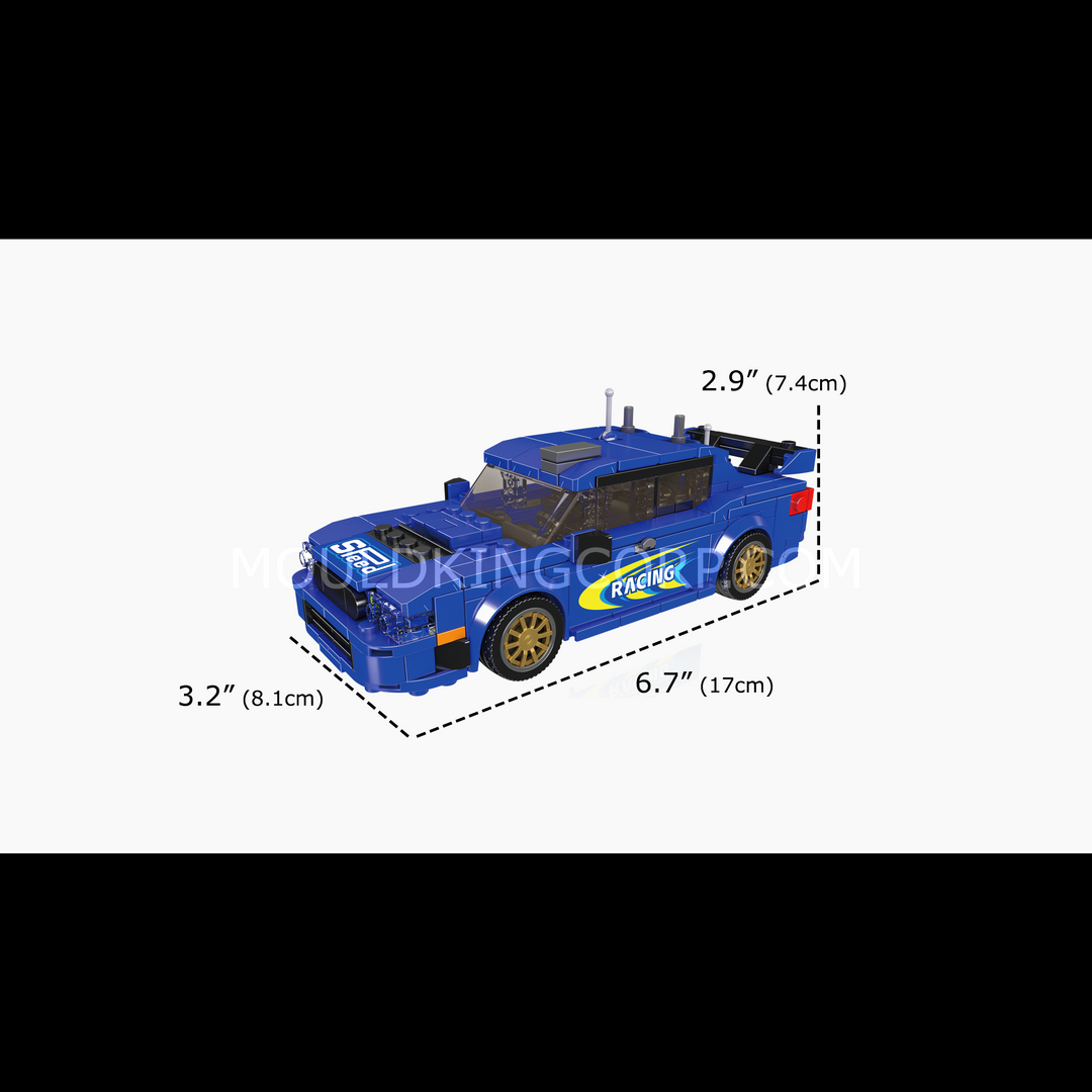 Mould King 27134 Impresa WRC 2004 Model Car Building Set | 445 Pcs