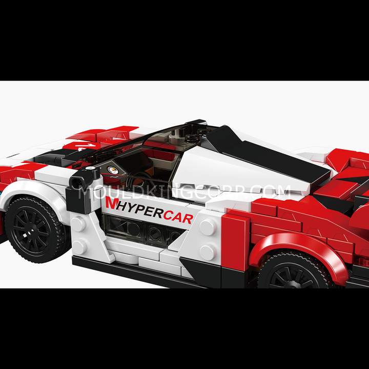 Mould King 27138 GTR Track Hypercar & Display Case Building Set | 432 Pcs