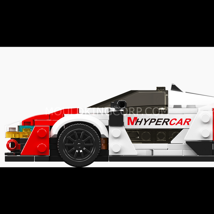 Mould King 27138 GTR Track Hypercar & Display Case Building Set | 432 Pcs