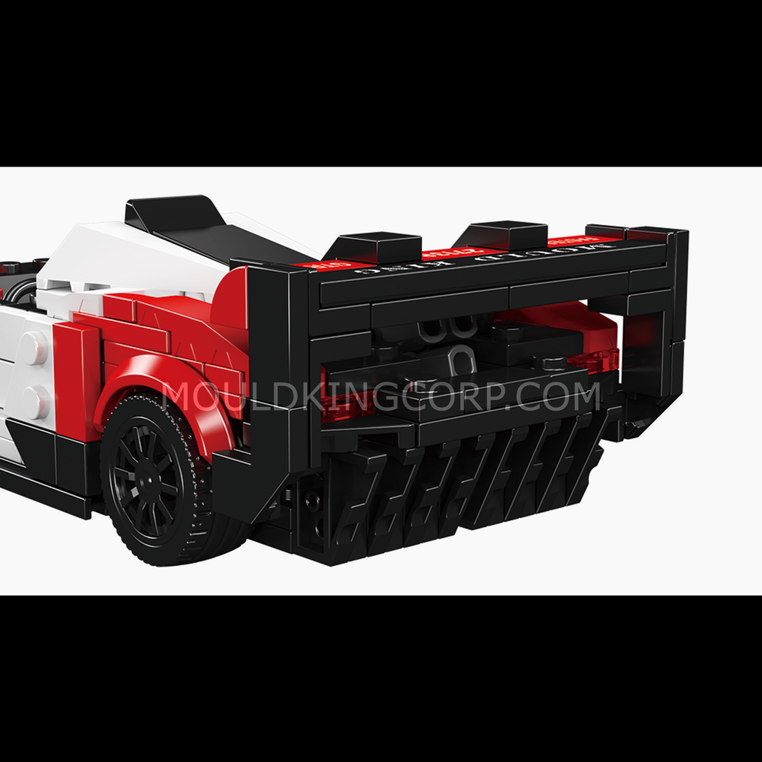 Mould King 27138 GTR Track Hypercar & Display Case Building Set | 432 Pcs