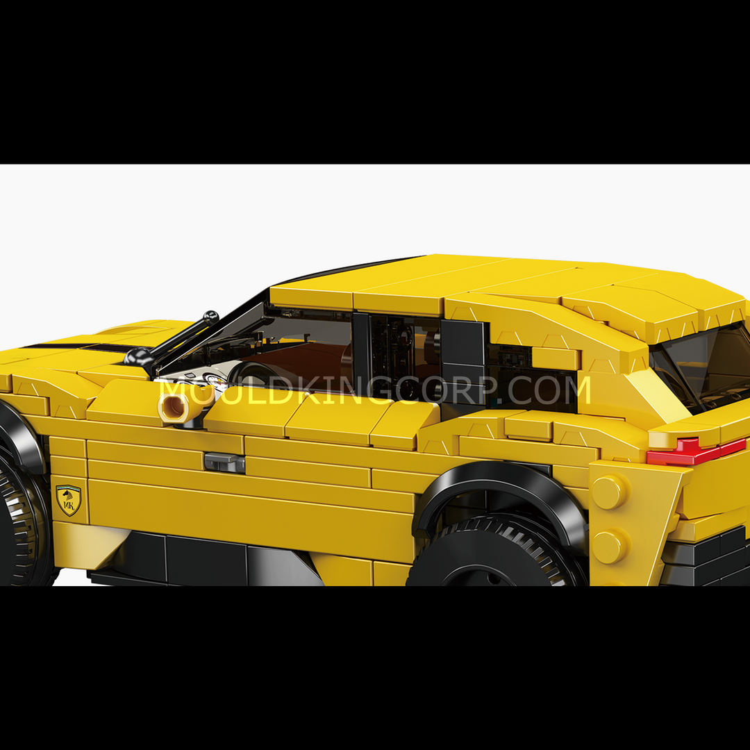 Mould King 27139 Italian Luxury Performance SUV & Display Case Building Set | 490 Pcs