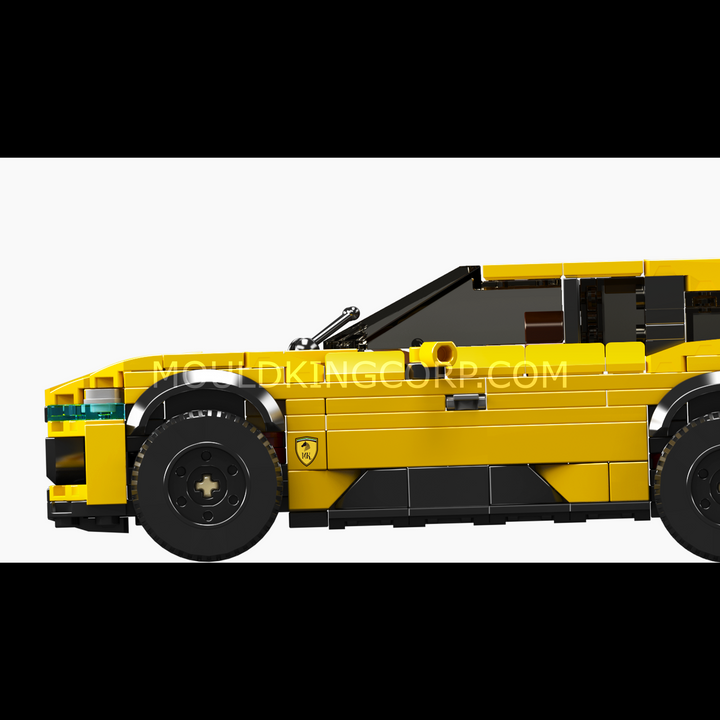 Mould King 27139 Italian Luxury Performance SUV & Display Case Building Set | 490 Pcs