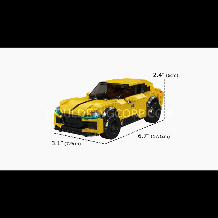 Mould King 27139 Italian Luxury Performance SUV & Display Case Building Set | 490 Pcs