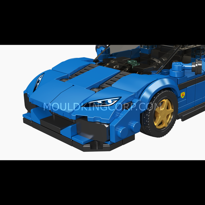 Mould King 27145 Italian V8 Anniversary Spider Building Set | 392 Pcs