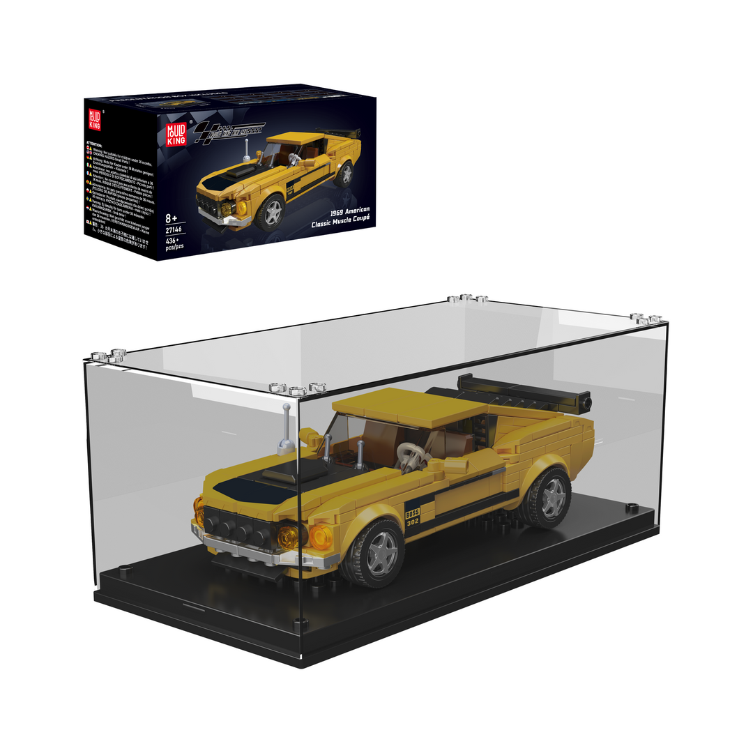 Mould King 27146 1969 American Classic Muscle Coupe Building Set