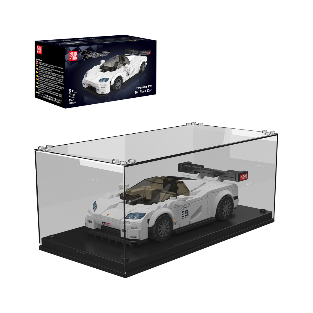 Mould King 27147 Swedish V8 GT Race Car Building Set | 376 Pcs