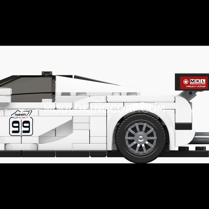 Mould King 27147 Swedish V8 GT Race Car Building Set | 376 Pcs