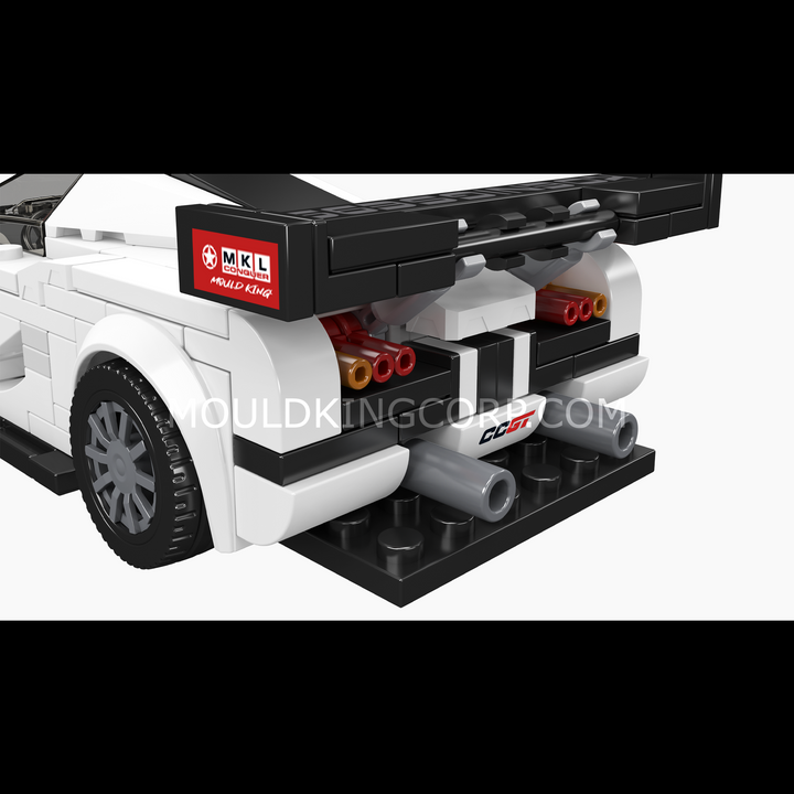 Mould King 27147 Swedish V8 GT Race Car Building Set | 376 Pcs