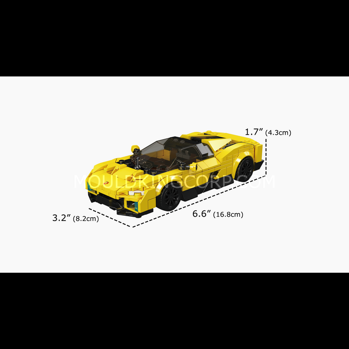 Mould King 27151 Katla Hypercar Building Set | 448 Pcs