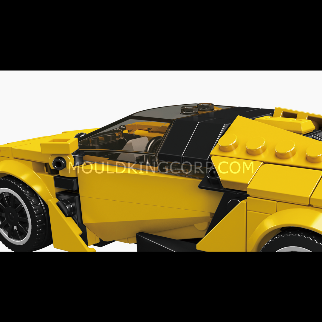 Mould King 27152 LK Hyper Open-Cockpit Hypercar Building Set | 409 Pcs