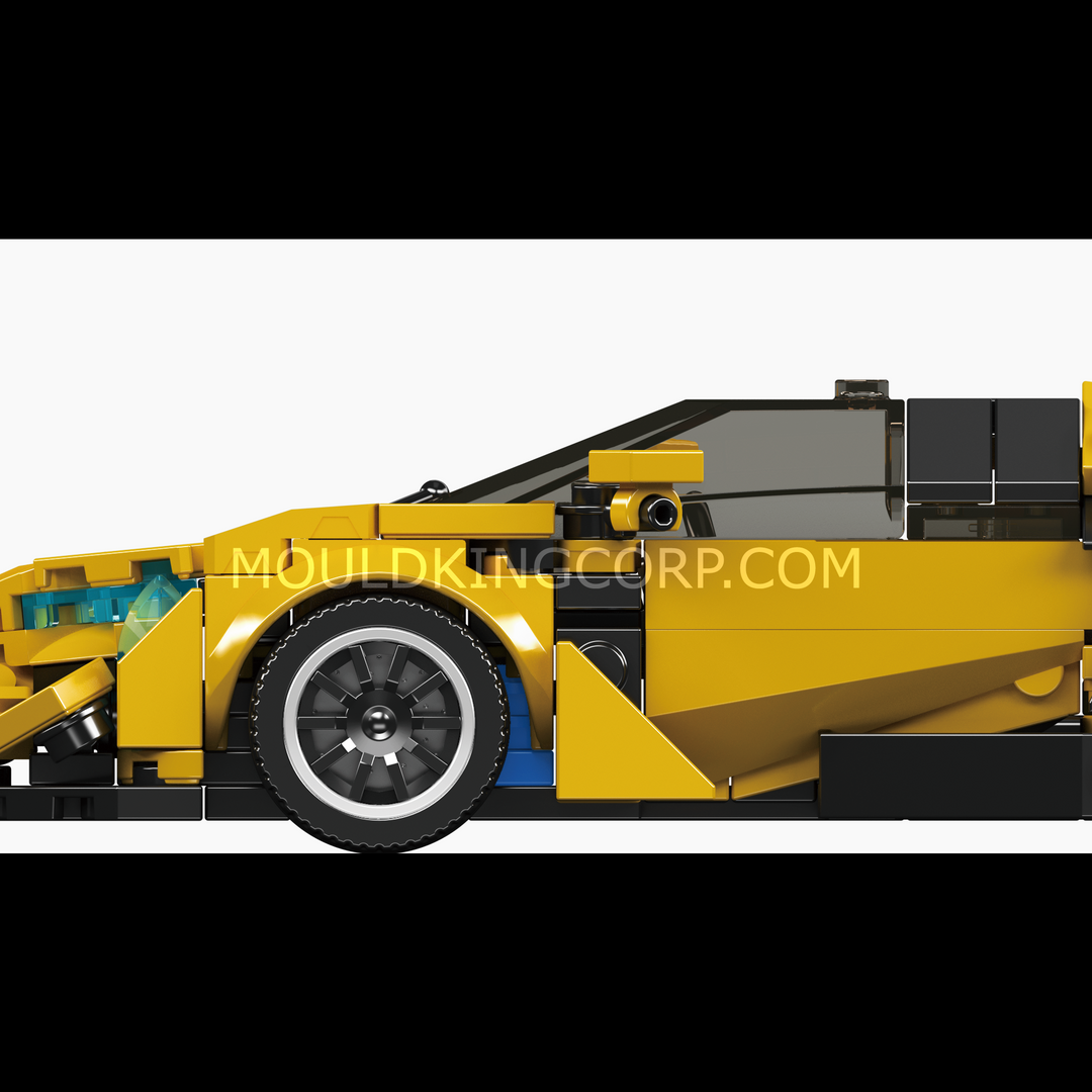 Mould King 27152 LK Hyper Open-Cockpit Hypercar Building Set | 409 Pcs