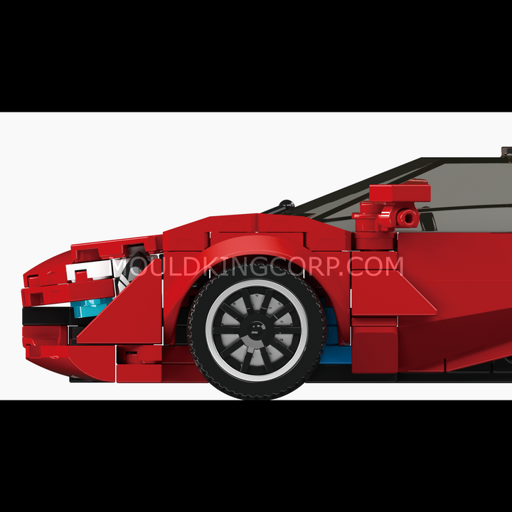 Mould King 27153 LK Angular Hypercar Building Set | 394 Pcs