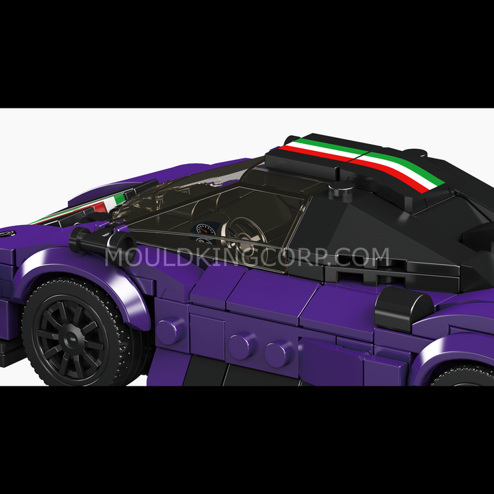 Mould King 27154 Viola 760 Italian Hypercar Building Set | 366 Pcs