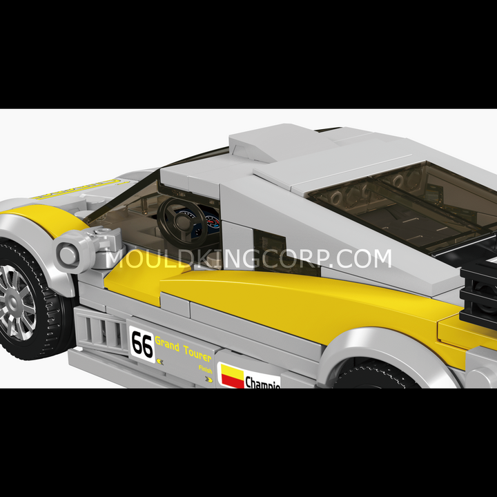 Mould King 27156 American GT1 Racing Supercar Building Set | 425 Pcs