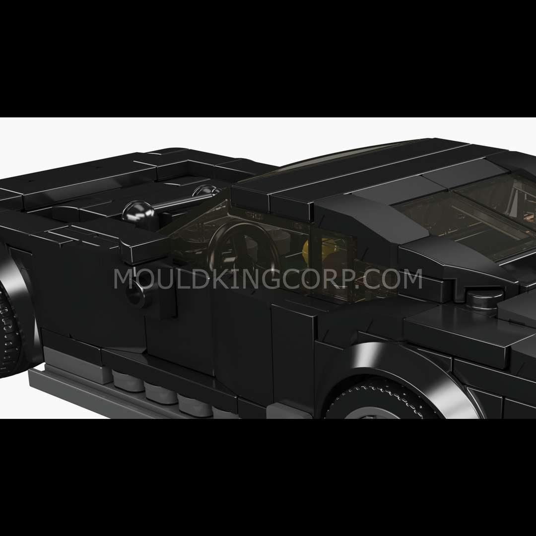Mould King 27157 Victor Open-Top Supercar & Display Case Building Set | 390 Pcs