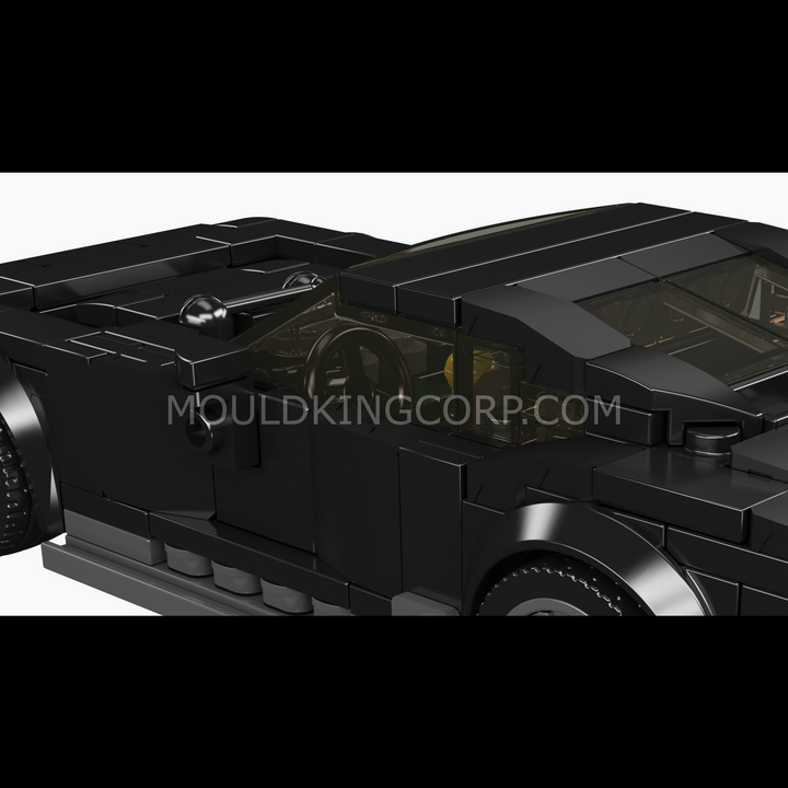Mould King 27157 Victor Open-Top Supercar & Display Case Building Set | 390 Pcs