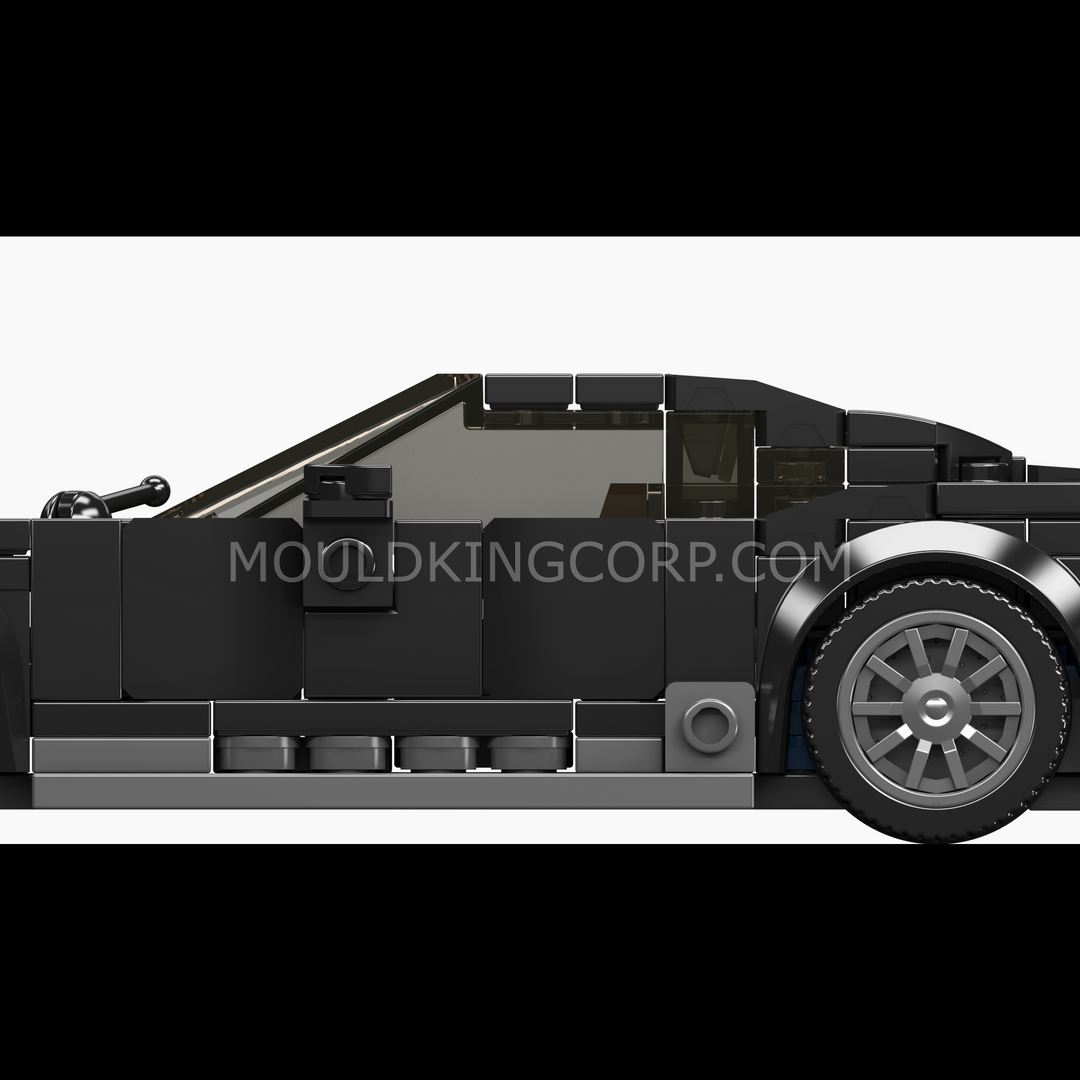 Mould King 27157 Victor Open-Top Supercar & Display Case Building Set | 390 Pcs