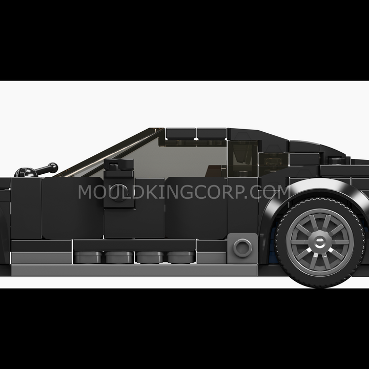 Mould King 27157 Victor Open-Top Supercar & Display Case Building Set | 390 Pcs
