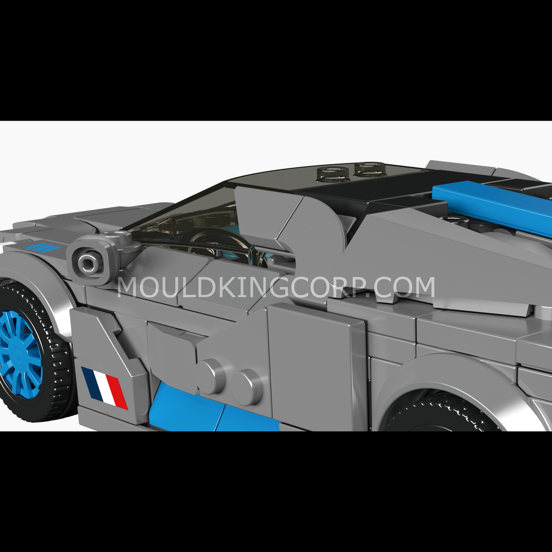 Mould King 27158 Divo Hypercar & Display Case Building Set | 470 Pcs