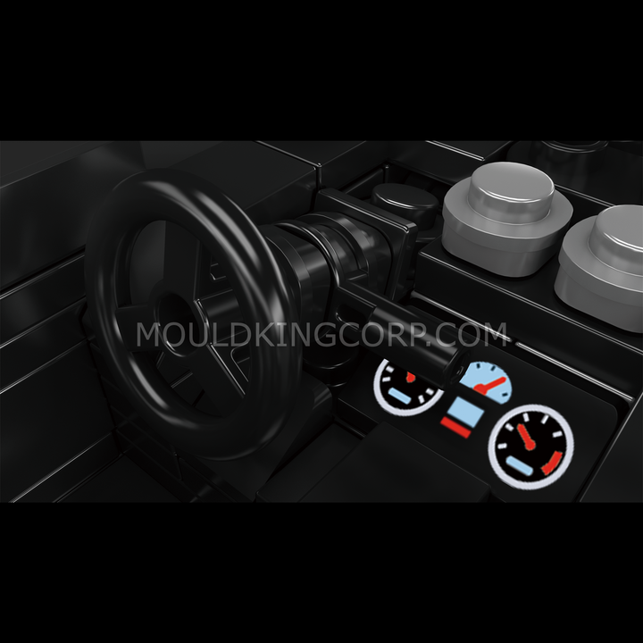 Mould King 27159 SP3 Racing Supercar & Display Case Building Set | 435 Pcs
