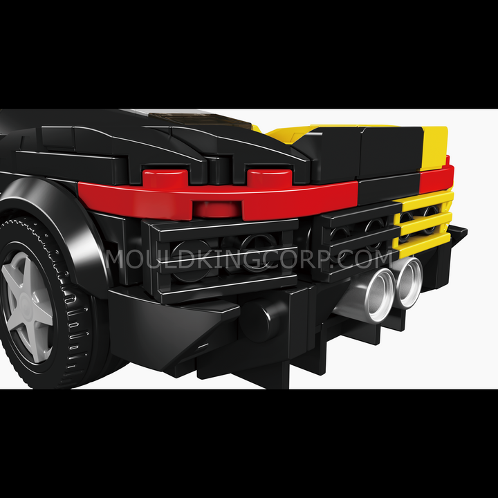 Mould King 27159 SP3 Racing Supercar & Display Case Building Set | 435 Pcs