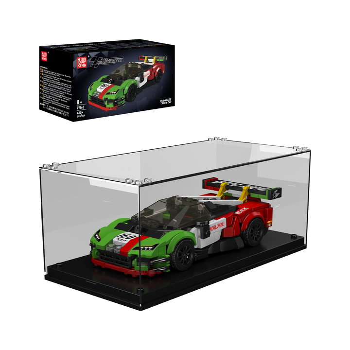 Mould King 27160 GT3 Racing Supercar & Display Case Building Set | 430 Pcs