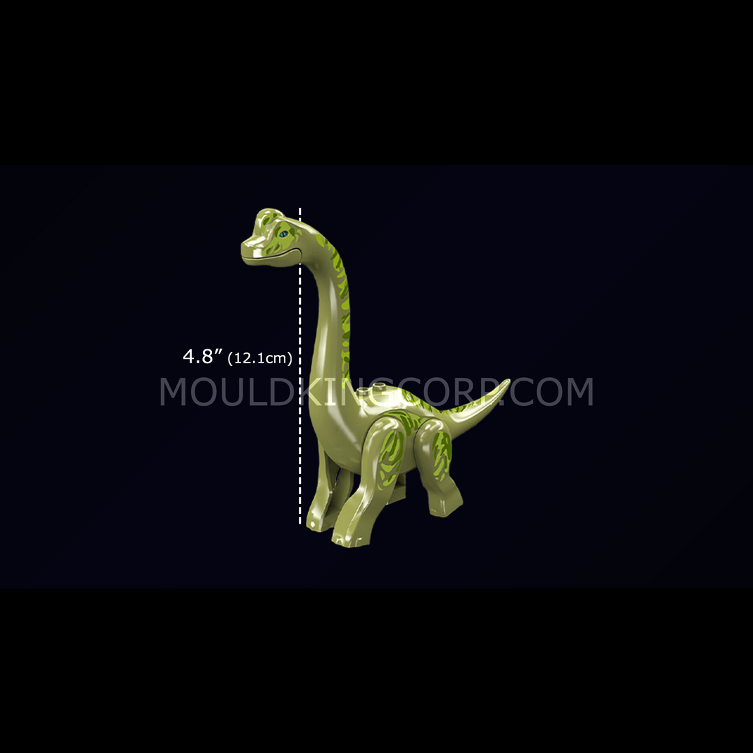 Mould King 29001 Jurassic Adventure Brachiosaurus Island Explorer Dino Egg Building Set | 373 Pcs