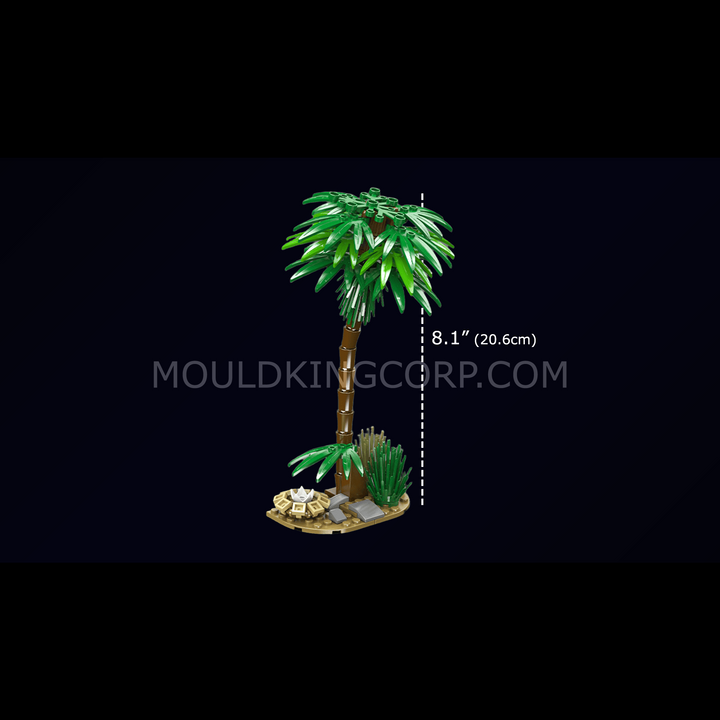 Mould King 29001 Jurassic Adventure Brachiosaurus Island Explorer Dino Egg Building Set | 373 Pcs