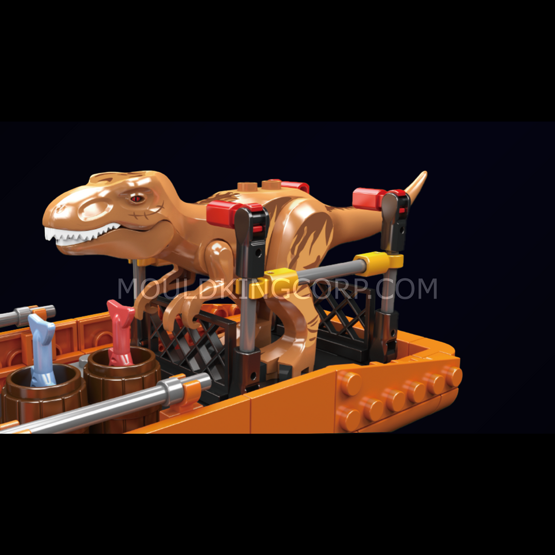 Mould King 29002 T-Rex Dinosaur Transport Vessel Dino Egg Building Set | 427 Pcs