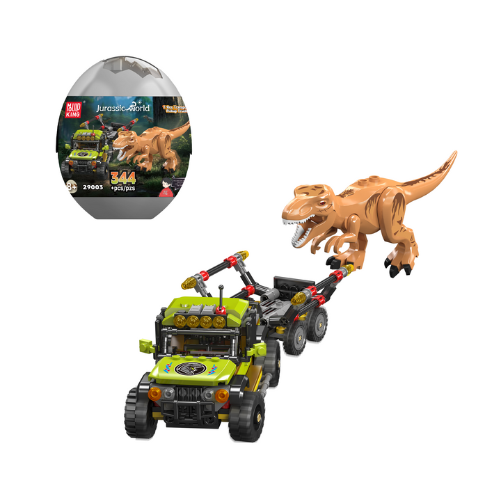 Mould King 29003 T-Rex Capture Truck Building Set | 344 Pcs