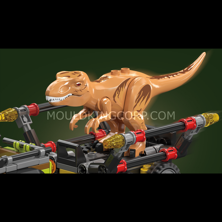 Mould King 29003 T-Rex Capture Truck Building Set | 344 Pcs
