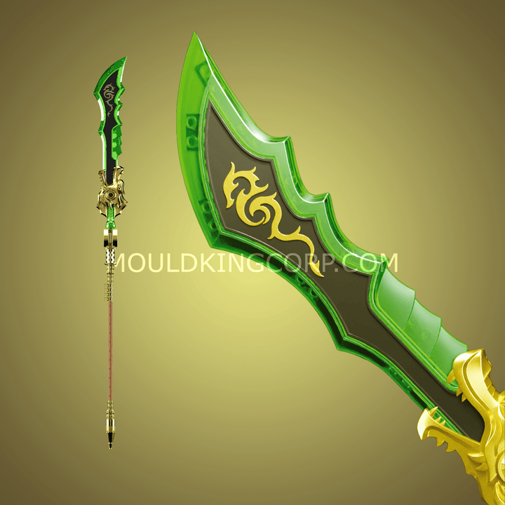 Mallenkoning 93001 Guan Yu Legendarische Algemene Bouwset