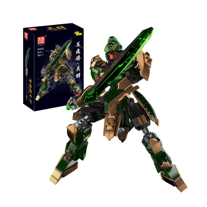 MOULD KING 93002 Legendarische Generaal Guan Yu Bouwset | 744 PAKS