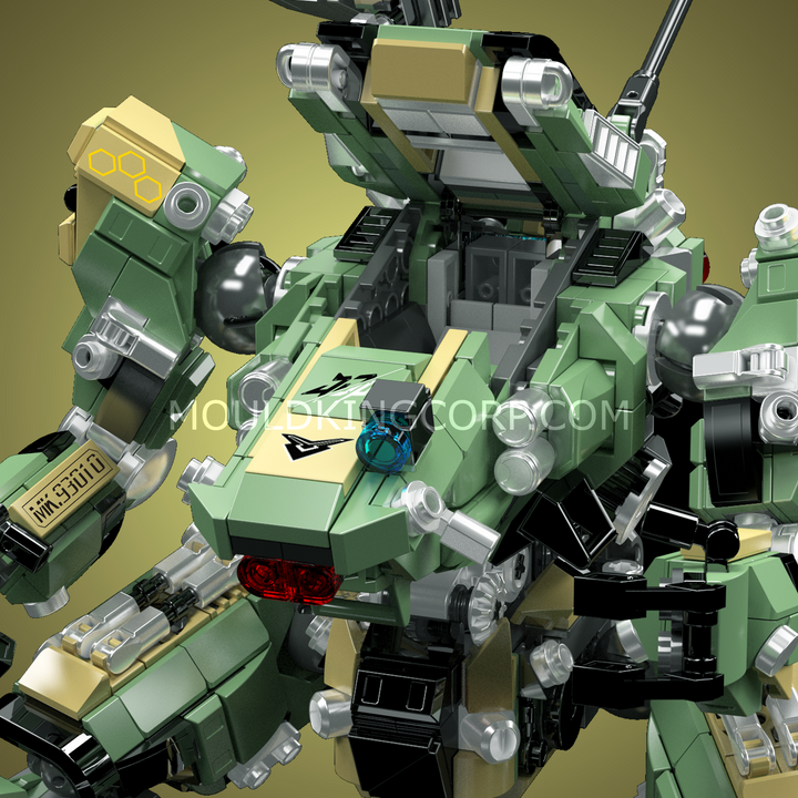 Mould King 93010 Heavy Combat Mecha Buillding Set | 2,050 Pcs