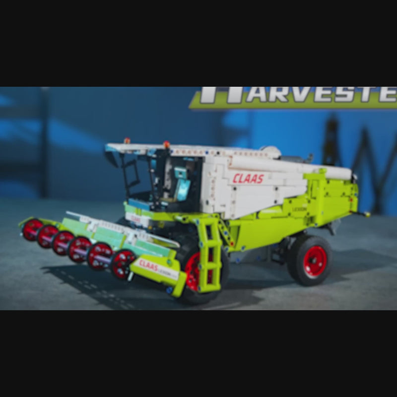 Mould King 17014 Claas Lexion 760 Harvester Building Set | 1,265 Pcs