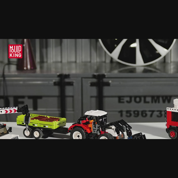 Mould King 24092 Service Crane Truck Building Set | 670 Pcs