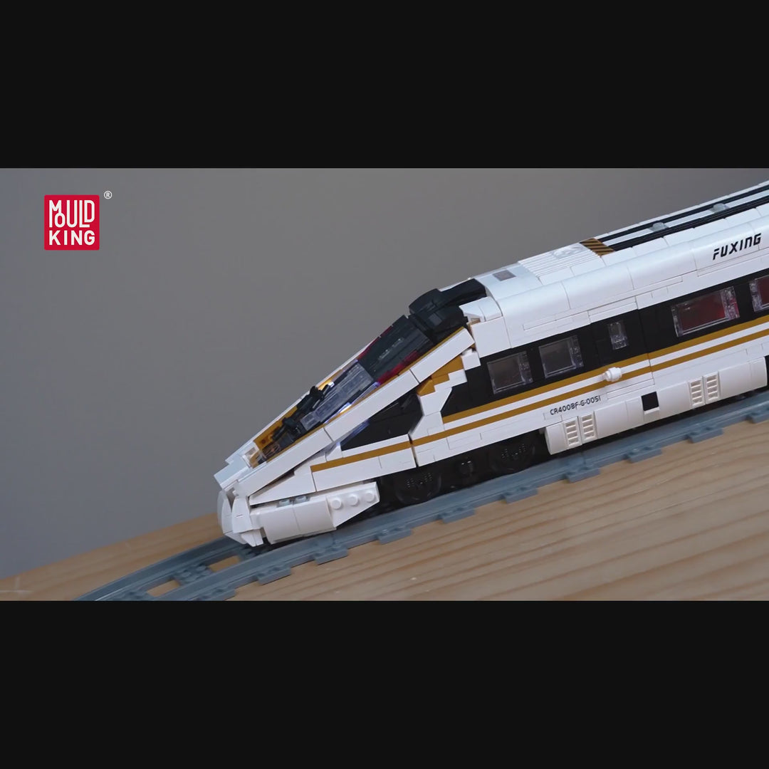 Mallenkoning 12015 Fuxing EMU hogesnelheidstrein bouwset | 2.117 delig