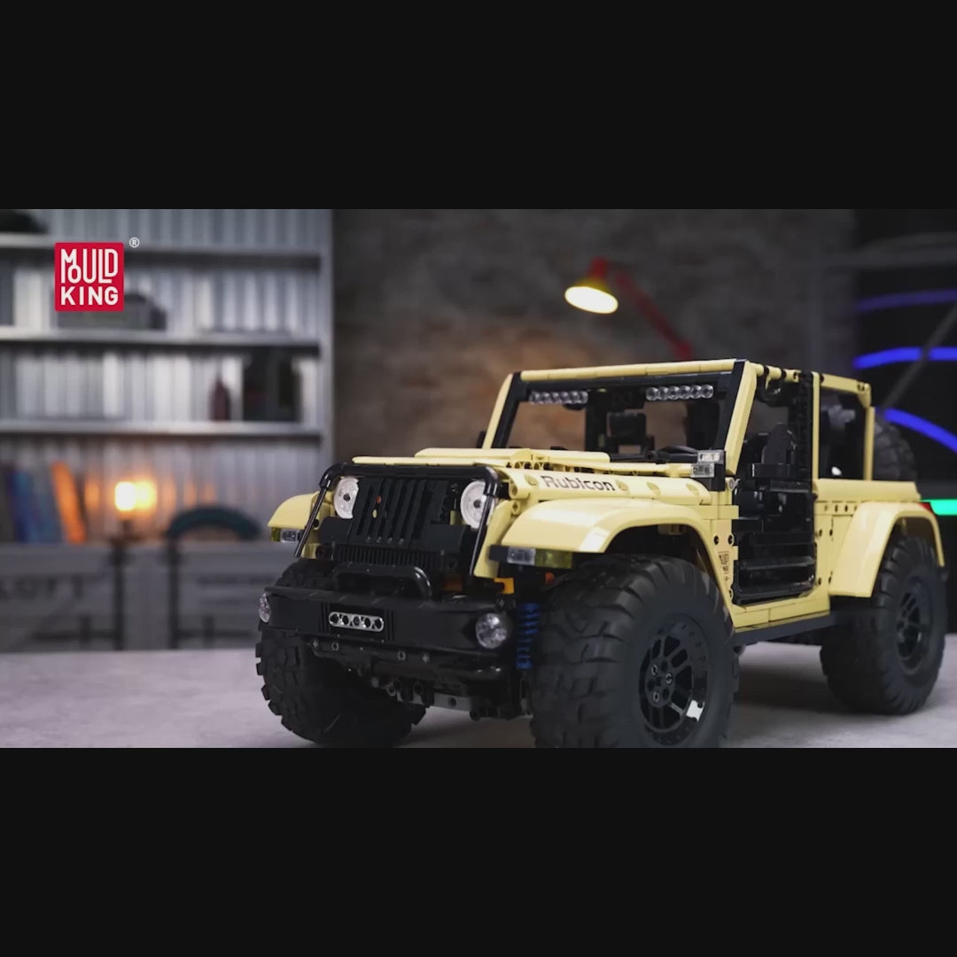 Mould King 13184 Ferngesteuerter Offroad-Wrangler-Bausatz | 3.621 Teile