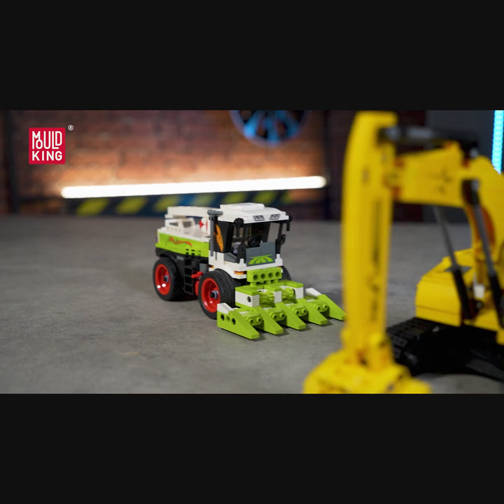 Mould King 24091 Mini Combine Harvester Building Set | 510 Pcs