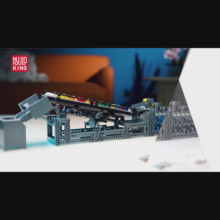 MOULD KING 26009 Motorized Rainbow Stepper II Building Set | 1,281 PCS