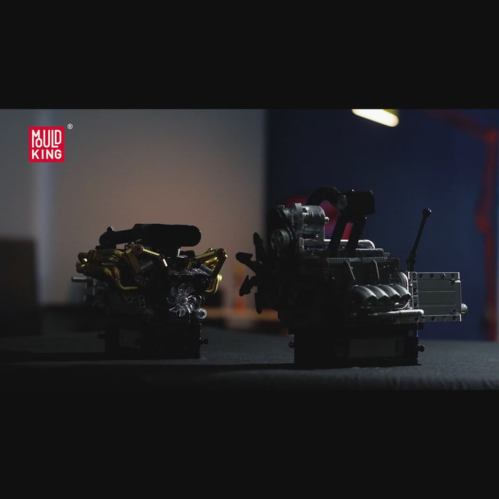 Mould King 10212 Motorisierter Rotationsmotor-Modellbausatz | 1130 Teile