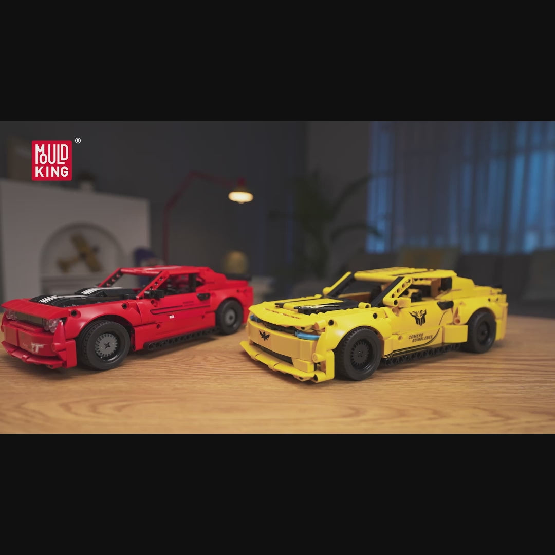 Mould King 15081 Challenger American Muscle Car Modellbausatz | 736 Teile