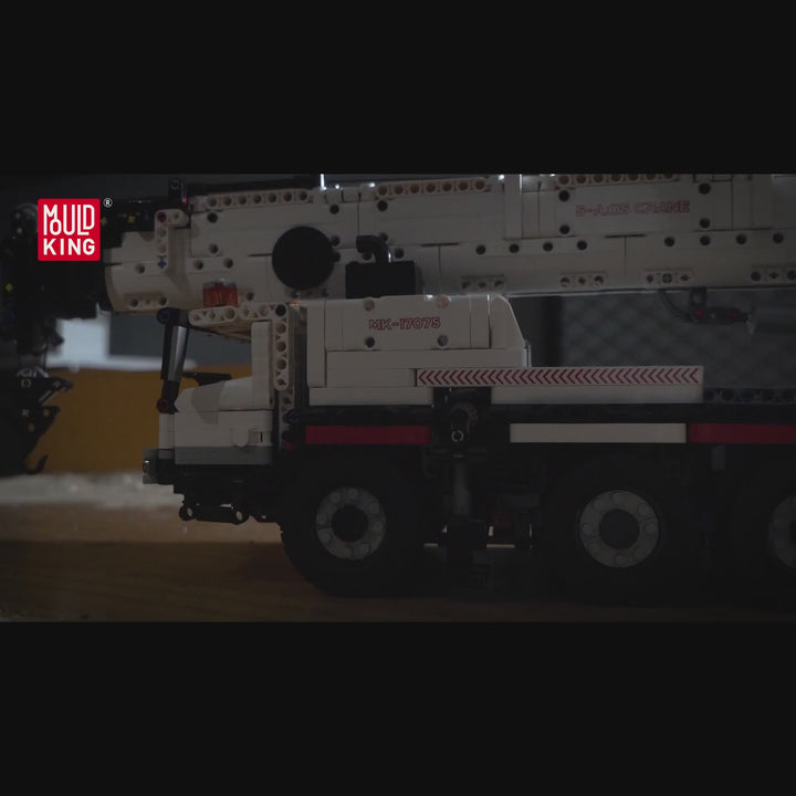 Mould King 17075 Ferngesteuerter LTM 1110 Kranwagen Bausatz | 3.248 Teile