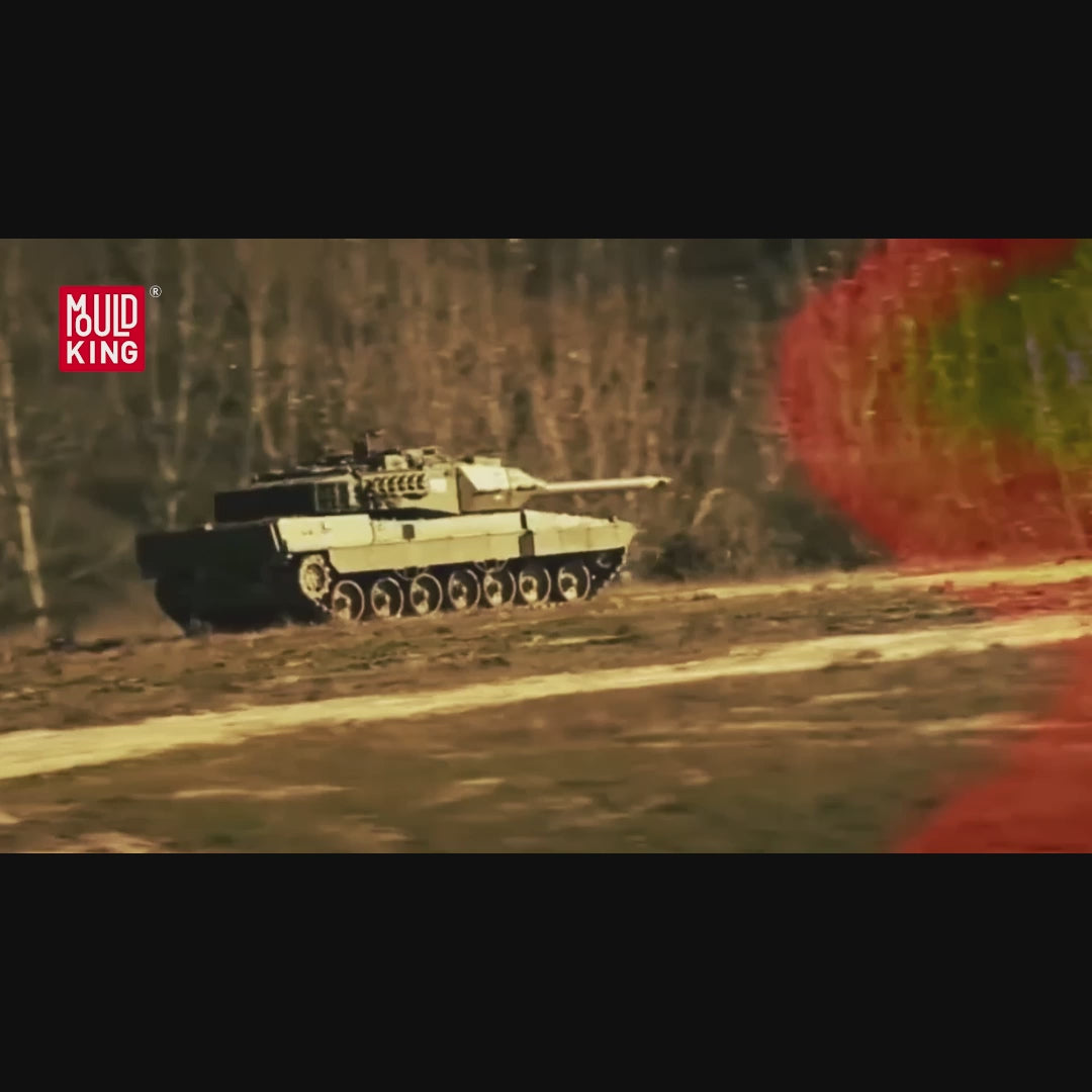 Mallenkoning 20020S Afstandsbediening LEOPARD 2 Tank Bouwset | 1.100 Stuks
