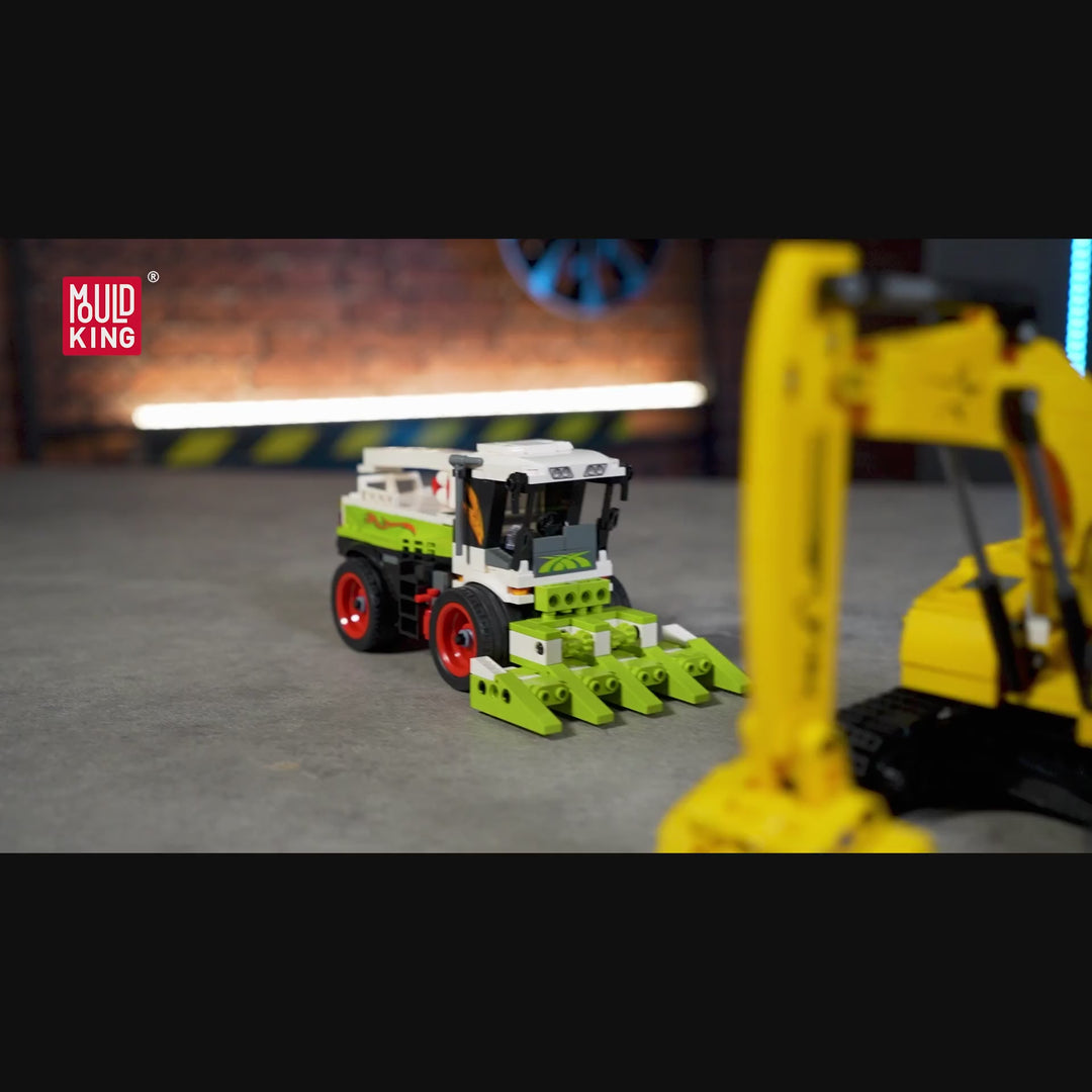 Mould King 24088 Eco-Friendly Garbage Truck Building Set | 646 Pcs