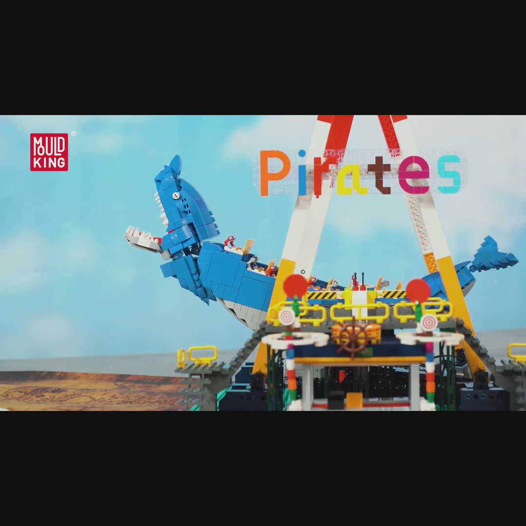 Mould King 11019 Elektrisches Wellenbahn-Bauset | 2.118 Teile