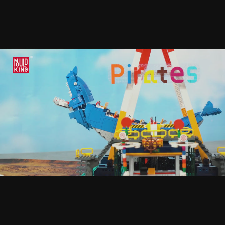 Mould King 11019 Elektrisches Wellenbahn-Bauset | 2.118 Teile