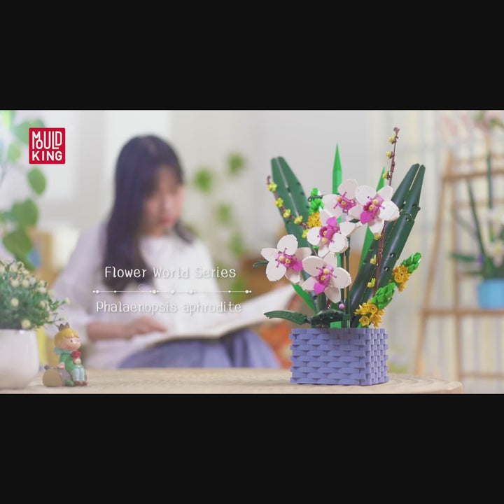 Mould King 10025 Eternal Butterfly Bouquet Building Set | 1,158 PCS