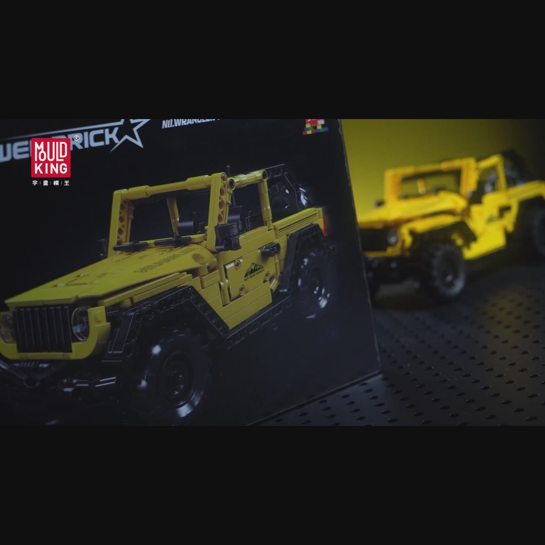 Mould King 15058 Wrangler Off-road Car Model Building Set | 746 PCS